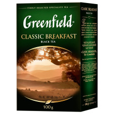 Чай черный Greenfield Classic Breakfast крупнолистовой 100г mini slide 3