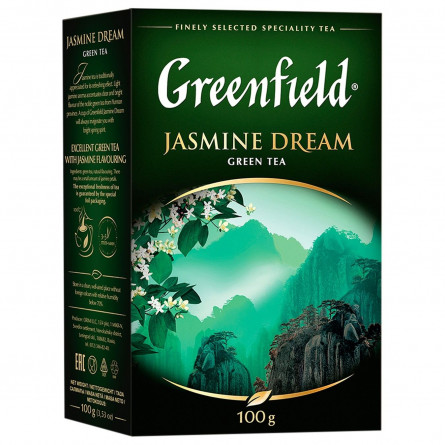 Чай зеленый Greenfield Jasmin Dream листовой 100г slide 4