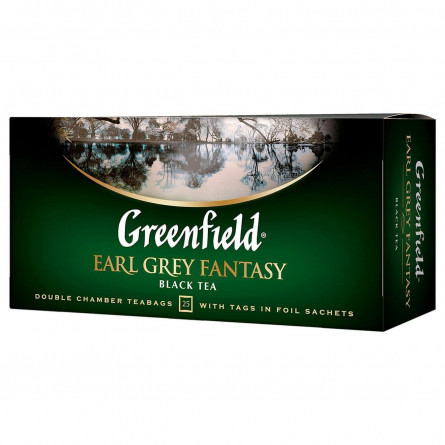 Чай черный Earl Grey Fantasy Greenfield 50г 25шт slide 1