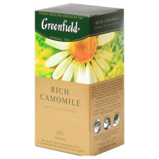 Чай трав'яний Greenfield Rich Camomile 1,5г 25шт mini slide 1