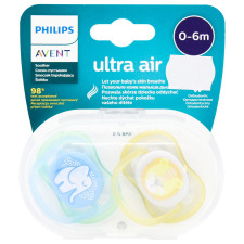 Пустушка Philips Avent Ultra Air дихаюча 0-6міс 2шт mini slide 8