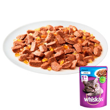 Корм Whiskas с тунцом в желе для взрослых котов 100г mini slide 2
