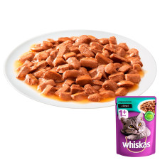 Корм Whiskas Кролик в соусе для взрослых котов 100г mini slide 5