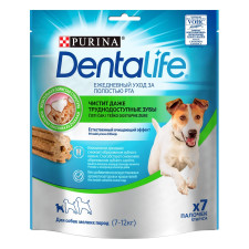 Ласощі Purina DentaLife для собак малих порід 115г mini slide 1