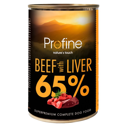 Влажный корм для собак Profine Beef and Liver говядина и печень 400г slide 2