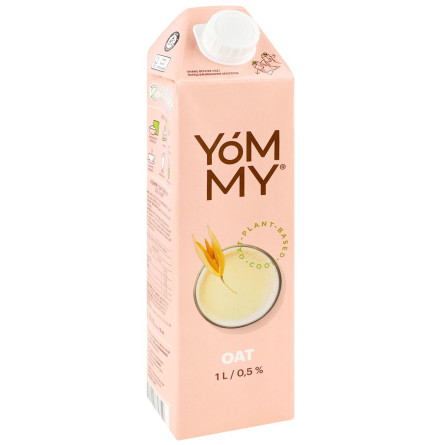 Напій Yommy вівсяний 0.5% 1л slide 1