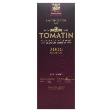 Віскі Tomatin Distillery Tomatin Port Casks 15YO (gift box) 0.7 л mini slide 3