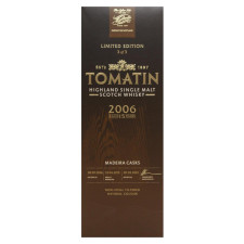 Віскі Tomatin Distillery Tomatin Madeira Casks 15YO (gift box) 0.7 л mini slide 4
