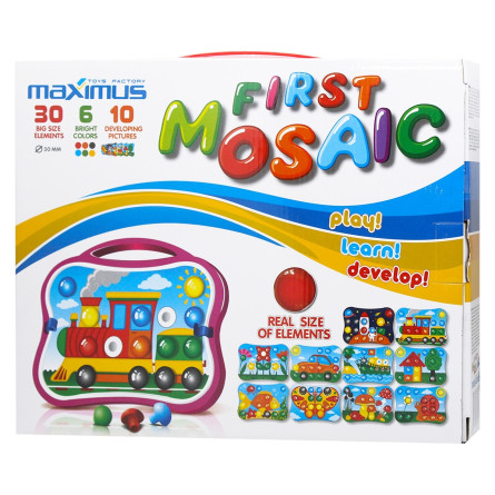 Іграшка Maximus перша мозаїка slide 1