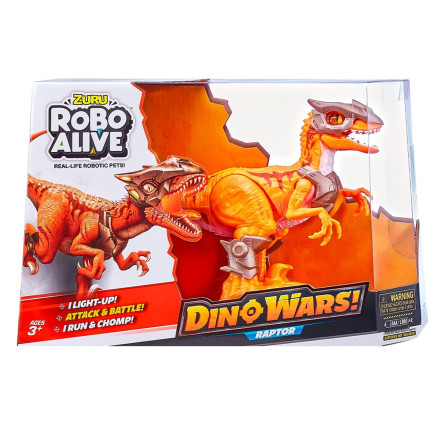 Іграшка Robo Alive Війна динозаврів Бойовий Велоцираптор інтерактивна slide 4