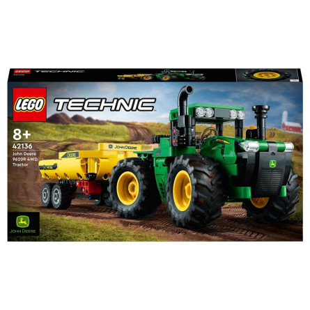 Конструктор Lego Technic Трактор John Deere 9620R 4WD 42136 slide 2