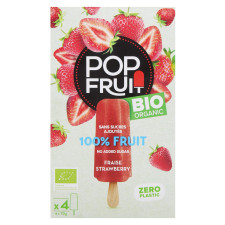 Сорбет Полуниця Органічний POP FRUIT 4 х 70 г mini slide 2
