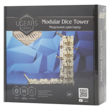 Конструктор Ugears 3D Модульний Дайстауер механічний mini slide 1