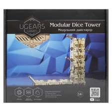 Конструктор Ugears 3D Модульний Дайстауер механічний mini slide 2