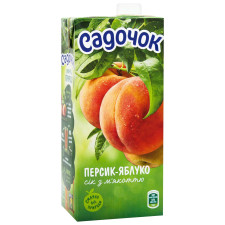Сік Садочок персик-яблуко 0,95л mini slide 2