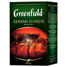 Чай черный Greenfield Kenyan Sunrise крупнолистовой 100г mini slide 1