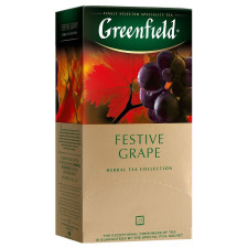 Чай травяной Greenfield Festive Grape 25шт 2г mini slide 1