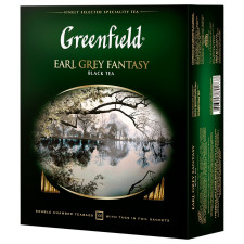 Чай чорний Greenfield Earl Grey Fantasy з бергамотом 2г*100шт mini slide 2