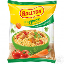 Вермішель Роллтон з куркою швидкого приготування 60г mini slide 2