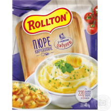 Пюре картопляне Роллтон зі смаком курки 40г mini slide 2