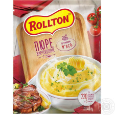Пюре картопляне Роллтон зі смаком курки 40г mini slide 3