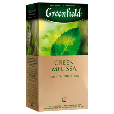 Чай зелений Greenfield Green Melissa 37,5г 25шт mini slide 3