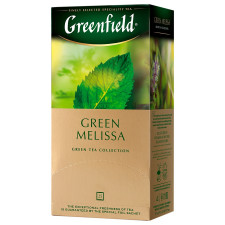 Чай зелений Greenfield Green Melissa 37,5г 25шт mini slide 4