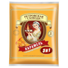 Напій кавовий Петровская Слобода 3в1 з ароматом карамелі в стіках 18г mini slide 1