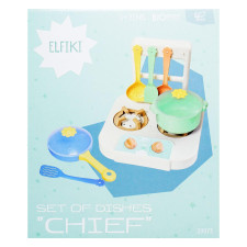 Набір дитячого посуду Elfiki Шеф кухар mini slide 2
