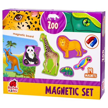 Игра магнитная Roter Kafer Zoo slide 1