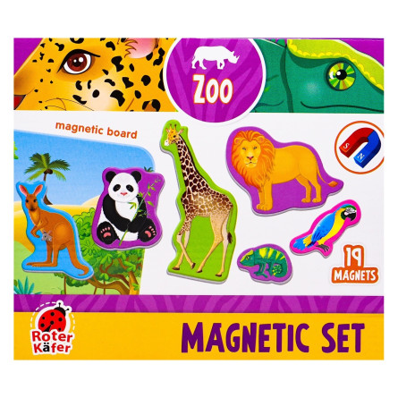 Игра магнитная Roter Kafer Zoo slide 2