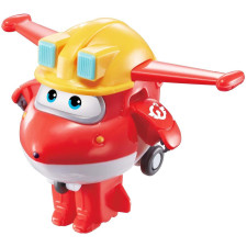 Фігурка-транспорт Super Wings Transform-a-Bots Будівельник Джетт mini slide 3