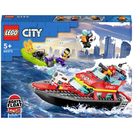 Конструктор Lego City Лодка пожарной бригады 60373 slide 3