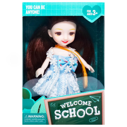 Лялька Welcome School з аксесуарами 12*18*6см slide 2