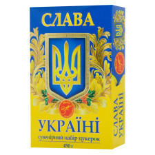 Набір цукерок Марія Слава Україні 450г mini slide 1