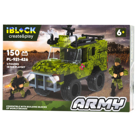 Іграшка Iblock конструктор армія slide 3