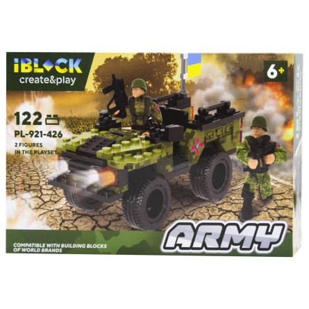 Іграшка Iblock конструктор армія slide 4