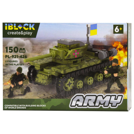 Іграшка Iblock конструктор армія slide 5