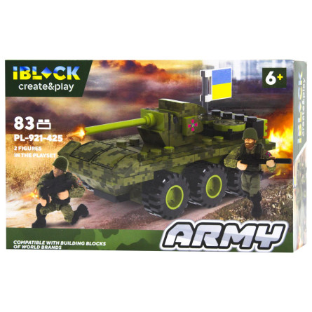Іграшка Iblock конструктор армія 83-140 деталей slide 2