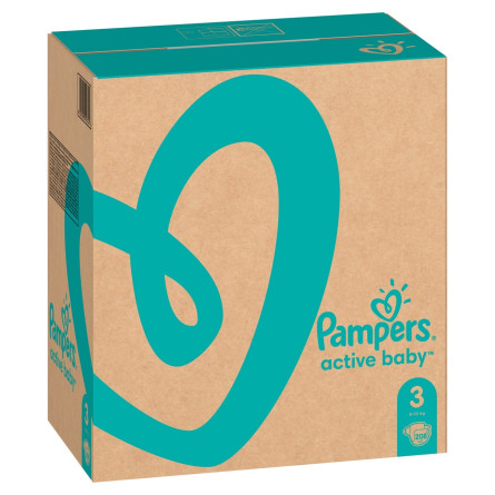 Підгузки Pampers Active Baby розмір 3 Midi 6-10кг 208шт slide 2