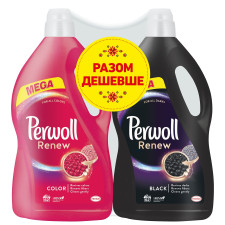 Гель для стирки Perwoll Renew Color и гель для стирки Perwoll Renew Black 2х3,72л mini slide 1