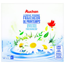 Пральний порошок Auchan Свіжість Весни 40 доз mini slide 2