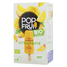 Сорбет Pop Fruit з манго органічний 4х70г mini slide 1