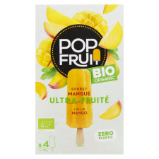 Сорбет Pop Fruit з манго органічний 4х70г mini slide 2