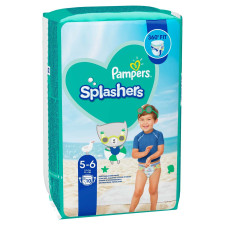Трусики для плавания Pampers Splashers размер 5-6 Junior 12-17кг 10шт mini slide 3