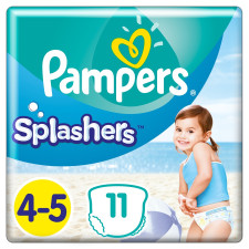 Трусики для плавання Pampers Splashers розмір 4-5 Maxi 9-15кг 11шт mini slide 1