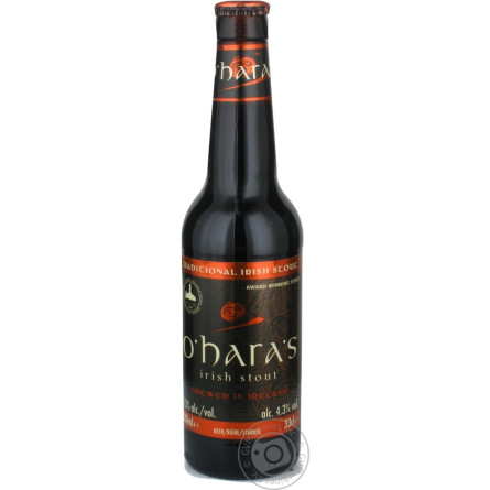 Пиво O'Hara's Irish Stout темне 4,3% 0,3л slide 1