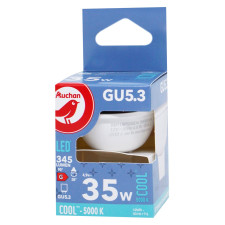 Лампочка Ашан LED Gu5.3 35W 5000K mini slide 1