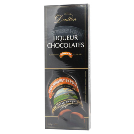 Шоколадні Цукерки PIASTEN Doulton з Крем-Лікером Ірландський Віскі 145 г slide 2