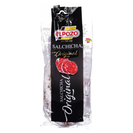 Колбаса Elpozo Salchicha Original сыровяленая 250г slide 1